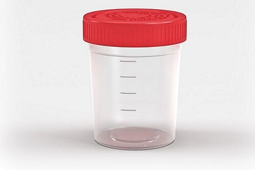 parasite test container