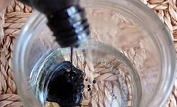 Birch tar of parasites in the body